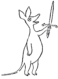 ...Sniff uzhe nagnulsya i vytashchil iz peska kinzhal...